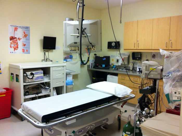 endoscopy procedure room
